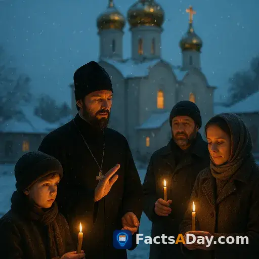 In Russland markiert der 6. Januar den traditionellen Heiligabend nach dem alten julianischen Kalender