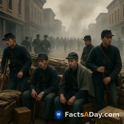 In 1863, a makeshift force of sick soldiers successfully defended a Missouri city
