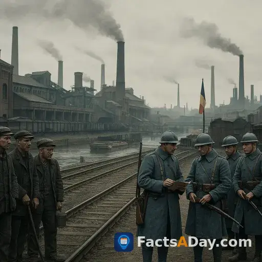 In 1923, France and Belgium occupied Germany's industrial heartland to collect unpaid war debts