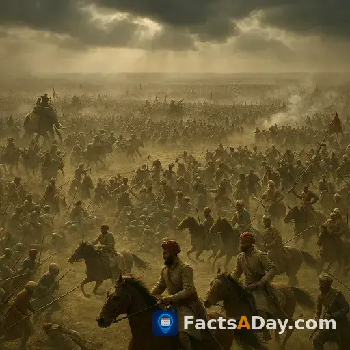 The 1761 Battle of Panipat was the largest conflict fought in the 18th century