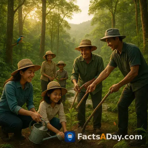 La Thaïlande observe une journée nationale pour protéger ses forêts après l'interdiction de l'exploitation forestière en 1989