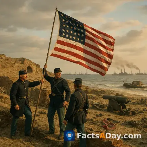 The 1865 capture of Fort Fisher finally choked off the Confederacy's global supply lines