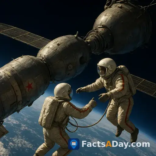 En 1969, la misión soviética Soyuz 5 realizó la primera transferencia de tripulación entre naves espaciales