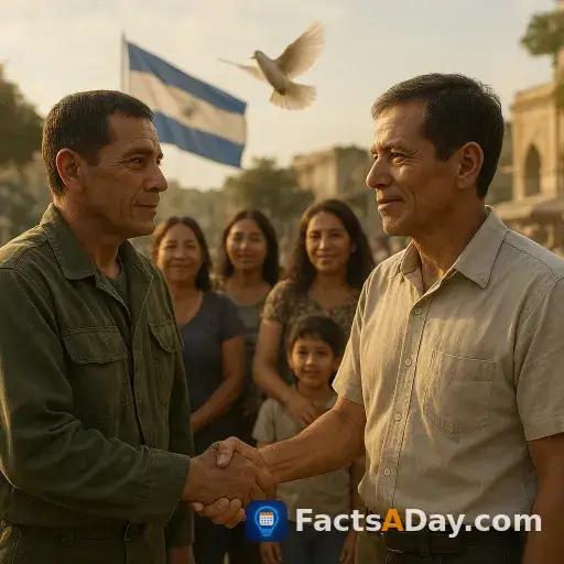 A 1992 peace treaty ended a twelve-year civil war in El Salvador