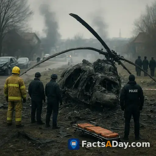 A tragic 2023 helicopter crash claimed the lives of Ukraine's top interior officials