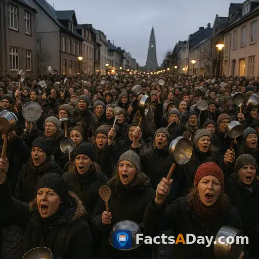 Im Jahr 2009 brach eine massive Protestbewegung aus, um Rechenschaft für Islands Wirtschaftskollaps zu fordern