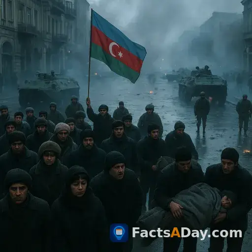 Massive 1990 protests in Azerbaijan became a pivotal moment in the fall of the Soviet Union