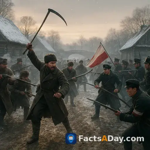 A massive 1863 uprising began to reclaim independence from the Russian Empire