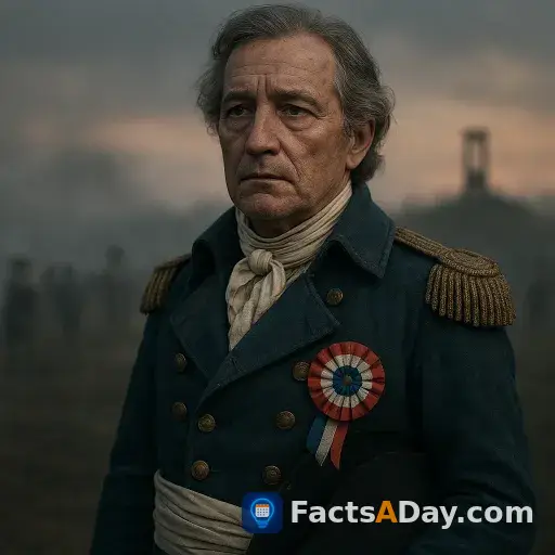 A French general born in 1739 was later executed for winning too slowly