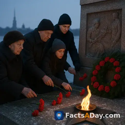 Russia marks the day a brutal 872-day siege was finally broken in 1944