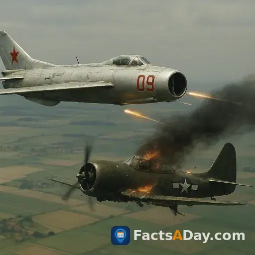 In 1964, a Soviet MiG-19 shot down an unarmed American training plane over Germany