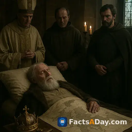 The legendary Charlemagne died in 814 after uniting most of western Europe