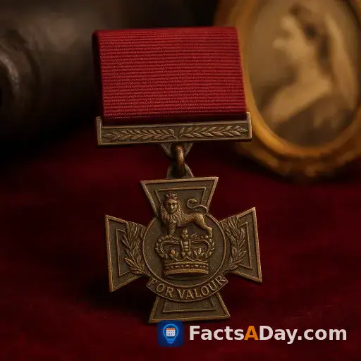 Queen Victoria created Britain's highest award for bravery on this day in 1856