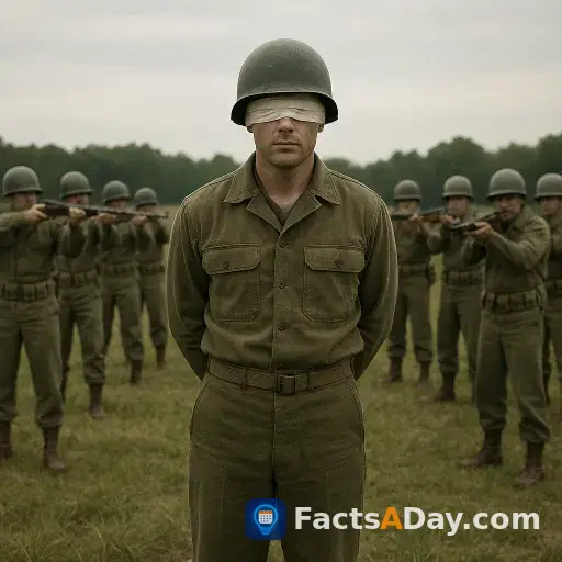 In 1945, the US Army executed a soldier for desertion for the first time since 1864