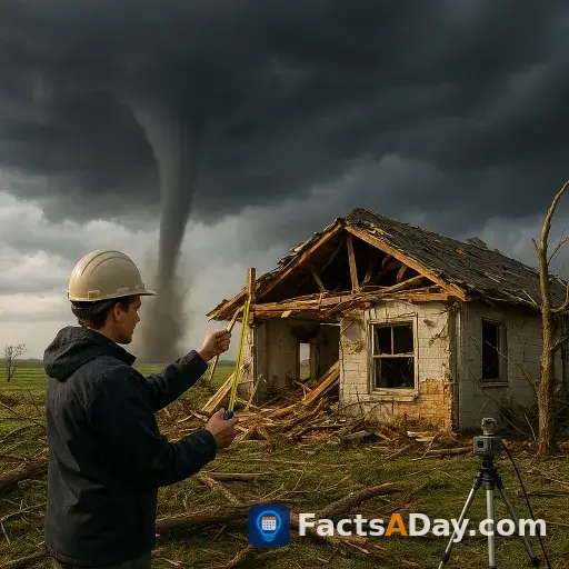 Im Jahr 2007 aktualisierten die USA die Messung der Zerstörungskraft von Tornados