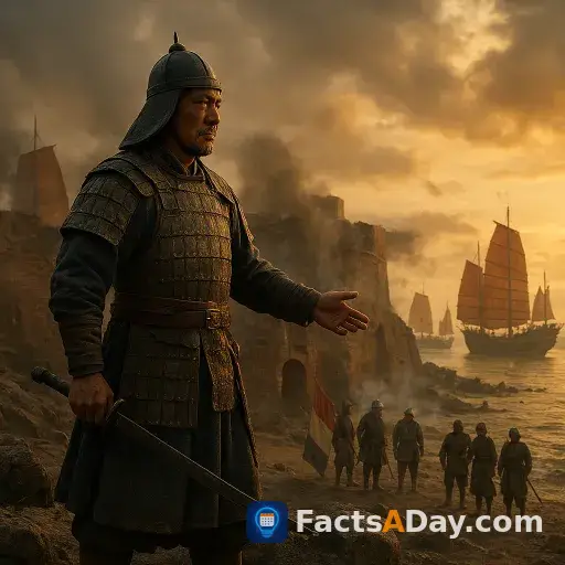 A 1662 siege ended Dutch rule in Taiwan and reshaped East Asian maritime power