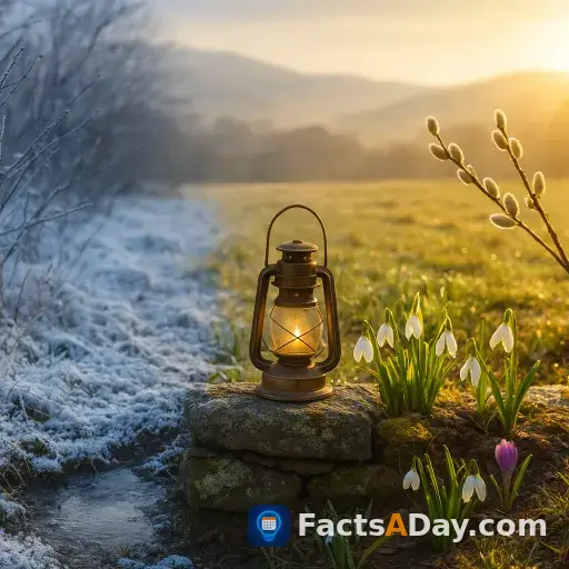 Das antike Imbolc-Fest markiert die Mitte zwischen Winter und Frühling