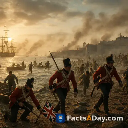 British forces captured Montevideo in 1807 during a brief attempt to seize South American colonies