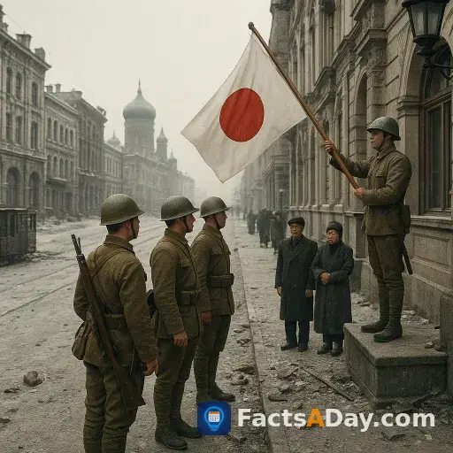 In 1932, the fall of Harbin marked Japan's complete control over Manchuria