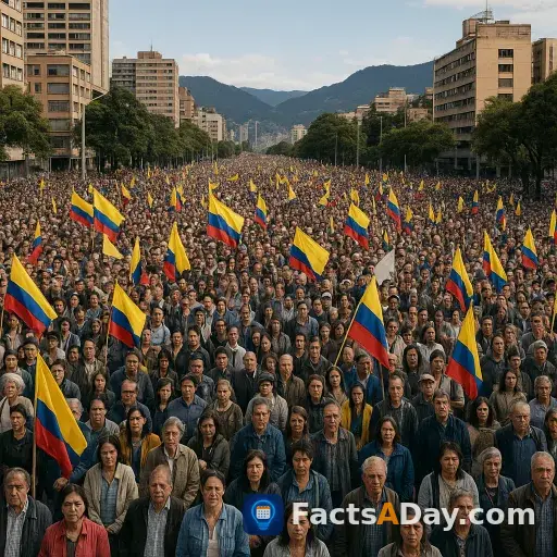 Millionen von Menschen marschierten 2008 gegen Entführungen durch die FARC