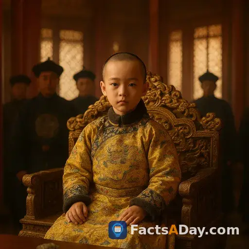 A young emperor's 1661 death left a child to lead the Qing Dynasty