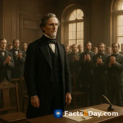 In 1861, Jefferson Davis was chosen to lead the newly formed Confederate States