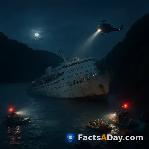 Im Jahr 1986 fand ein sowjetisches Luxusschiff sein Ende in den Marlborough Sounds