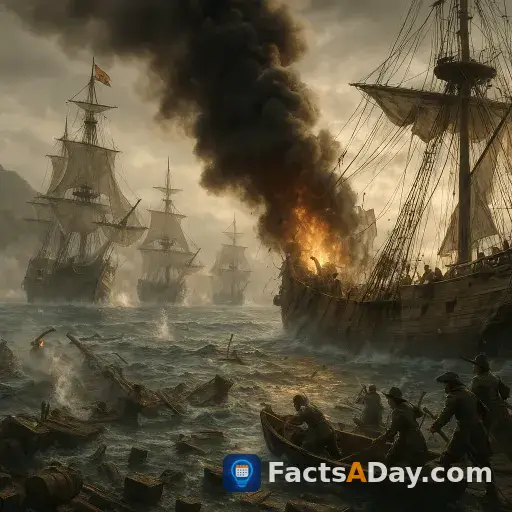 A 1637 naval ambush off the English coast decimated a vital merchant convoy