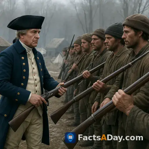 In 1778, a Prussian volunteer arrived to turn farmers into a professional army