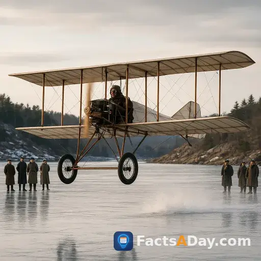 El Silver Dart realizó el primer vuelo motorizado del Imperio británico en 1909