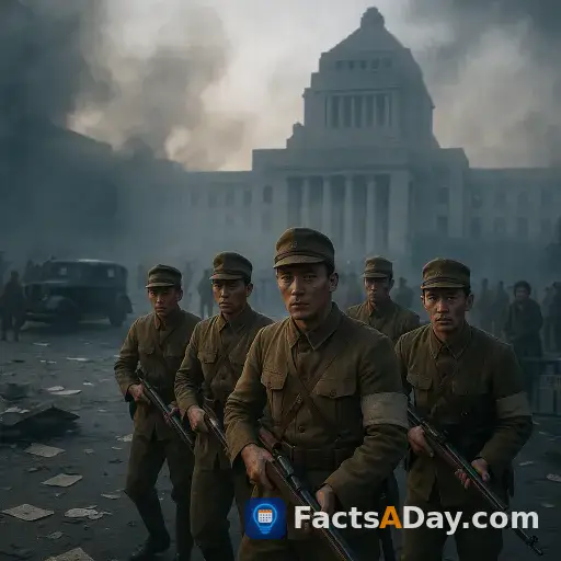 In 1936, young Japanese officers launched a bloody coup that paralyzed Tokyo for three days