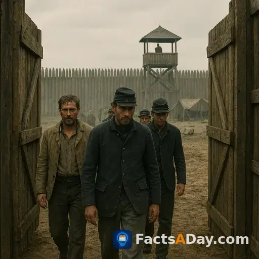 In 1864, the first prisoners arrived at a camp that became the Civil War's deadliest