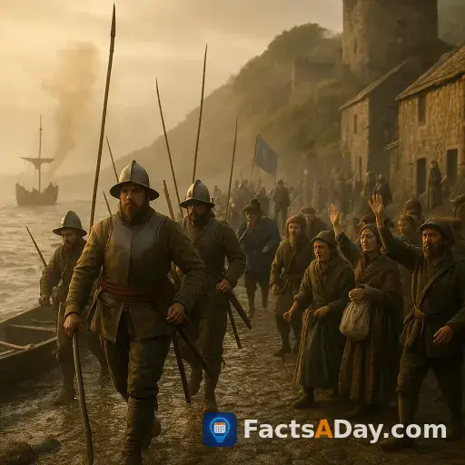 A 1560 treaty allowed English troops into Scotland to expel a French occupation