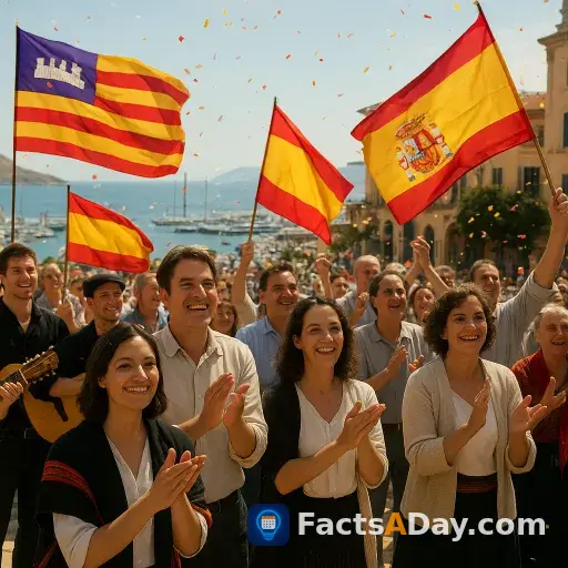 Spain celebrates the 1983 law that granted autonomy to the Balearic Islands