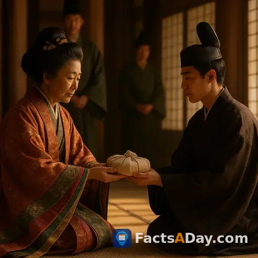 In 724, Empress Genshō abdicated her throne to let her nephew become emperor