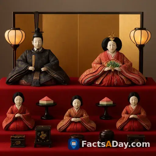 Le Japon célèbre aujourd'hui le Hinamatsuri en exposant des poupées pour protéger les jeunes filles