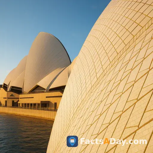 L'Opéra de Sydney a plus d'un million de tuiles de toit