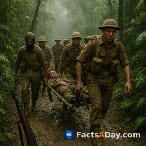In 1942, the fall of Rangoon forced a daring Allied retreat through the Burmese jungle