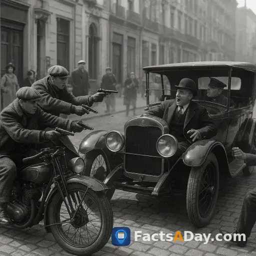 An assassin's motorcycle sidecar ambush in 1921 claimed the life of Spain's prime minister