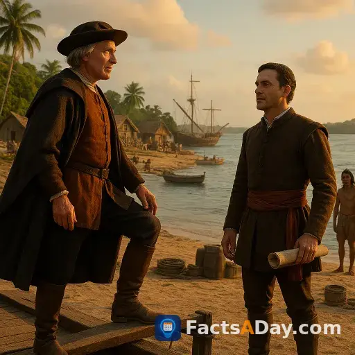 In 1496, Christopher Columbus left his brother in charge of the first permanent European city in the Americas