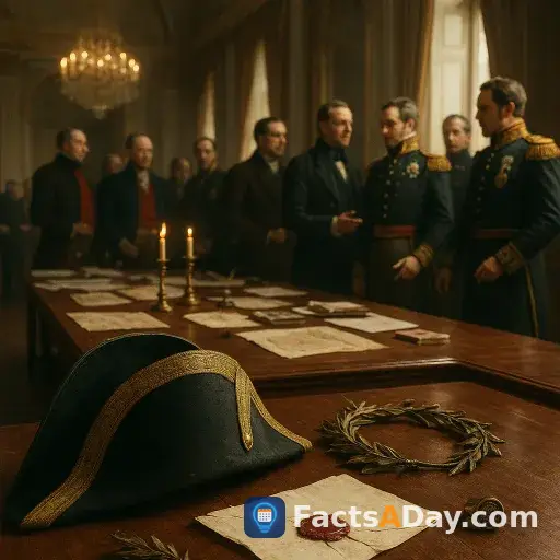 In 1815, world leaders took the unprecedented step of declaring an emperor an outlaw