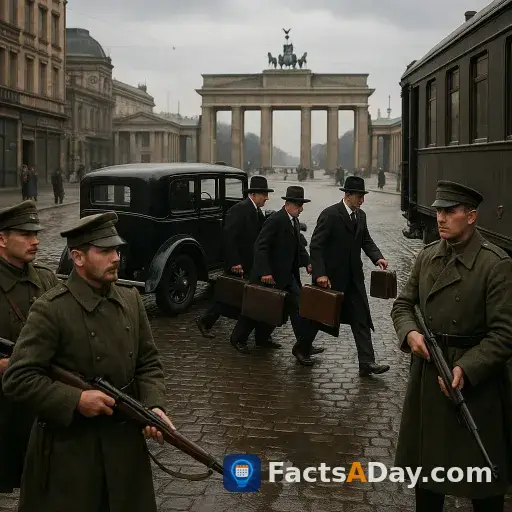 A 1920 coup attempt forced the German government to flee its own capital