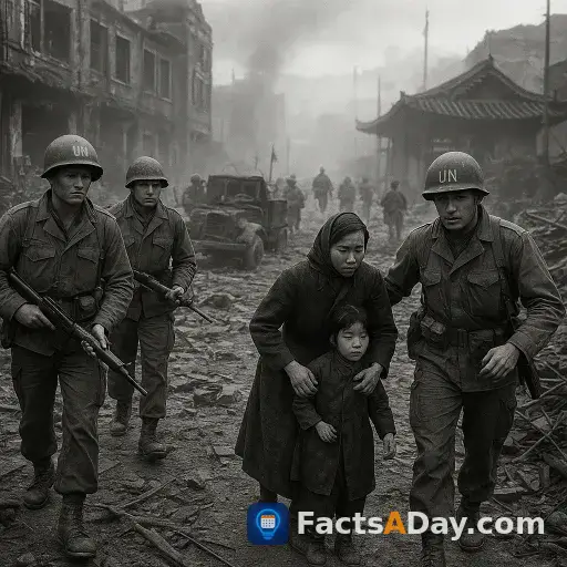 In 1951, United Nations troops successfully recaptured Seoul for the second time in six months