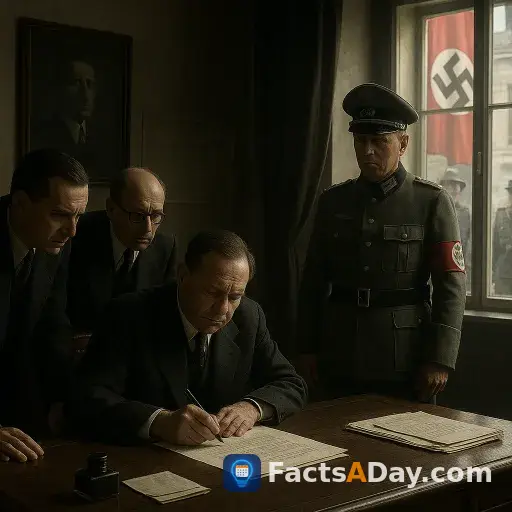 Slovakia declared independence in 1939 as a puppet state under intense pressure from Hitler
