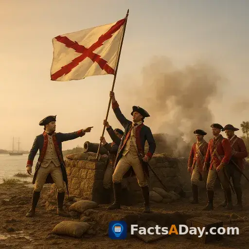 In 1780, Spanish forces captured a British fort to protect the vital port of New Orleans
