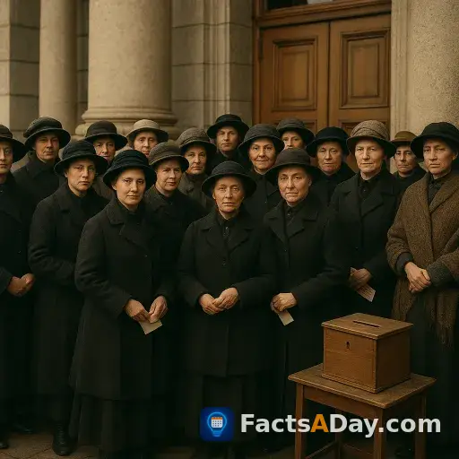 In 1907, Finland held the first elections where women could both vote and run