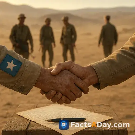 In 1978, a historic truce ended a desert war that shifted Cold War alliances