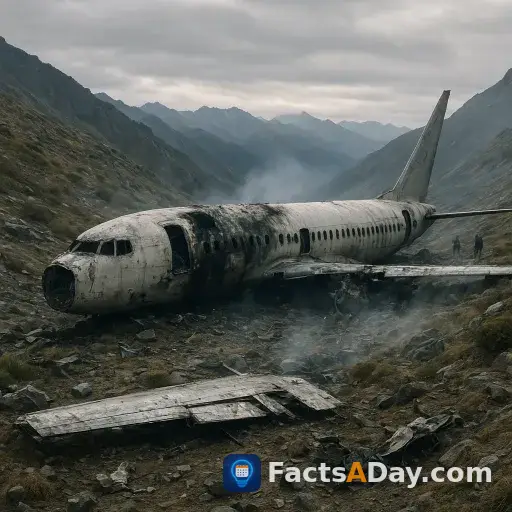 In 1988, a pilot's distraction led to a tragic mountain crash near the border