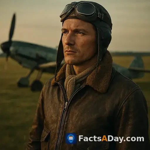 In 1919, the second-most successful fighter pilot in history was born