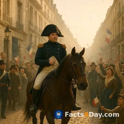 In 1815, Napoleon reclaimed Paris without firing a shot to begin his final rule